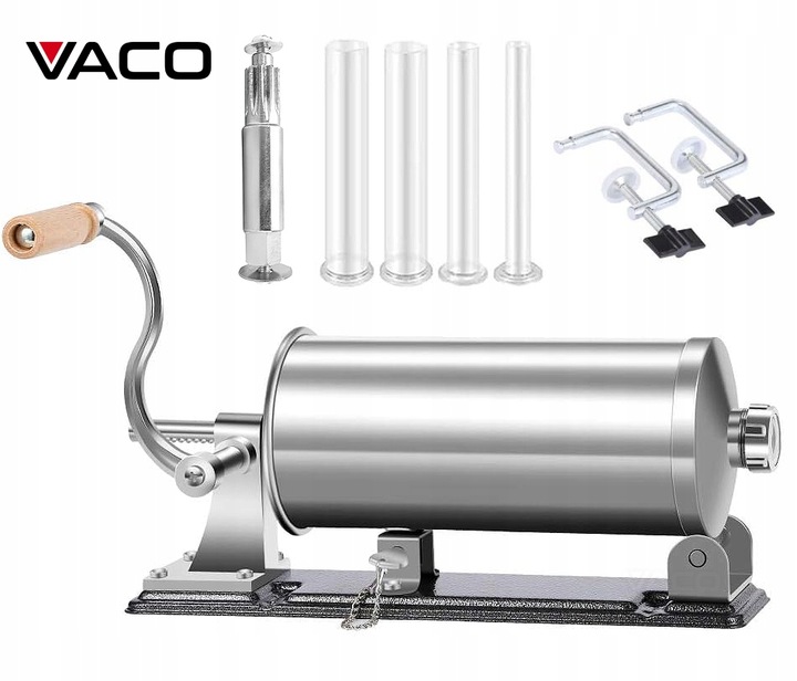 NADZIEWARKA do Kiełbas Wędlin MASZYNKA Szpryca Lewarek do KIEŁBASY 3kg VACO