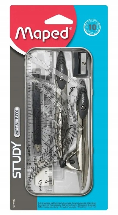 Zestaw Geometryczny Cyrkiel Study 10-El Maped