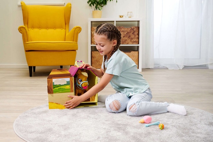 PAMPER PETZ KONIK INTERAKTYWNY PIELUSZKOWY GANG KUCYK PIJE SIKA + SMOCZEK