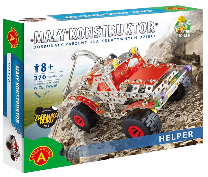 Metalowe Klocki Konstrukcyjne Helper ALEXADER