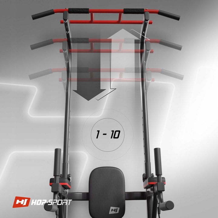 Stacjonarne poręcze treningowe regulowane drążek do ćwiczeń brzucha dipów