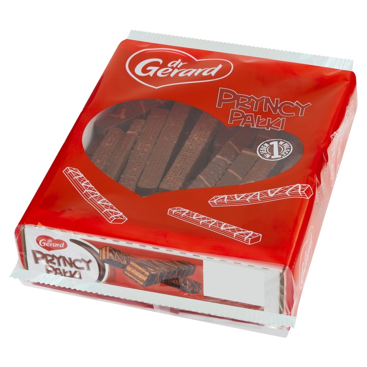 Wafle Ciastka PryncyPałki Kakaowe 726 g Dr Gerard
