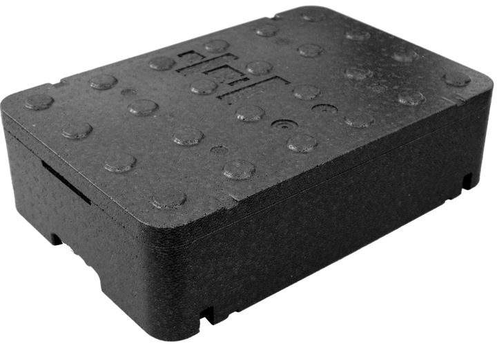 Fischbox pudło z piocelanu czarne FB120 termobox