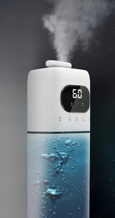 NAWILŻACZ POWIETRZA ULTRADŹWIĘKOWY DUŻY JONIZATOR 2w1 DYFUZOR Z PILOTEM 8L