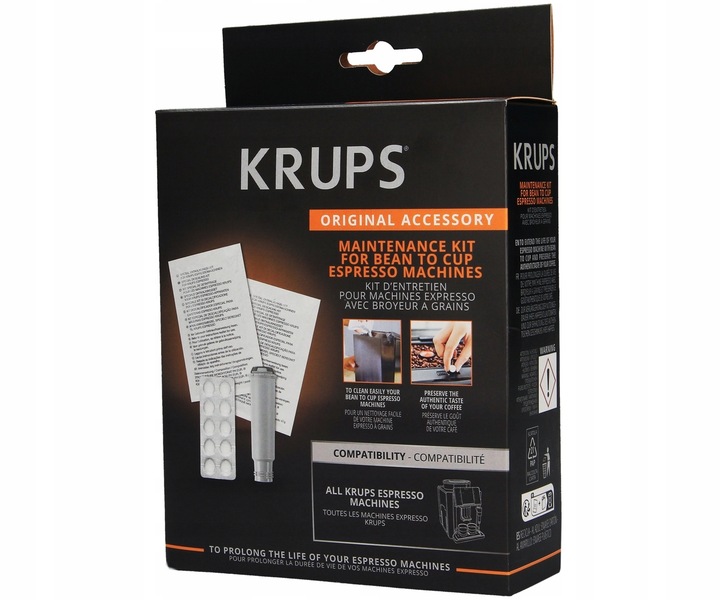 Zestaw do czyszczenia ekspresów KRUPS