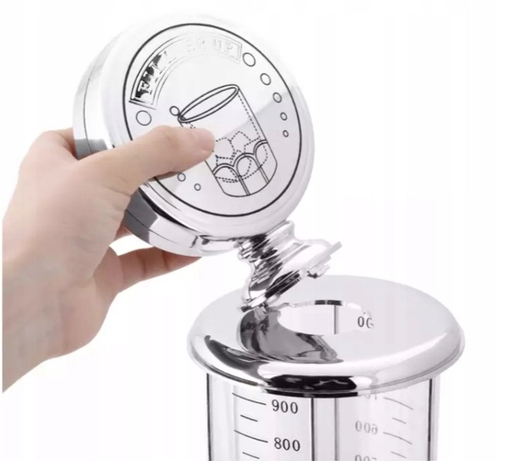 DOZOWNIK DO PIWA ALKOHOLU NALEWAK DYSTRYBUTOR PISTOLET Z WĘŻYKIEM 1L