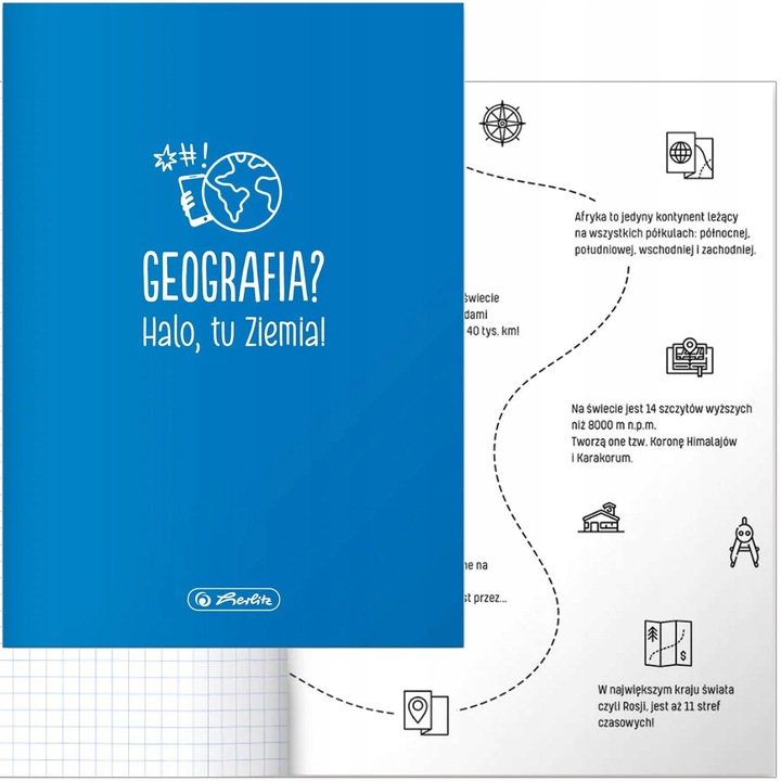 ZESTAW 10 ZESZYTÓW PRZEDMIOTOWYCH ZE ŚCIĄGĄ 60k A5 klasa 7-8 + ZAKŁADKA
