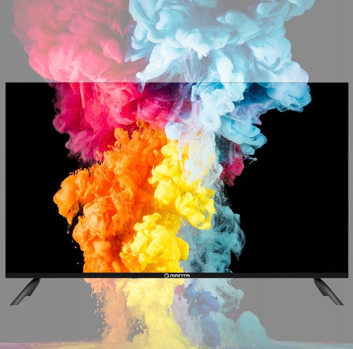 Smart TV Telewizor 40 cali Android HD LED dekoder DVBT2 WIFI LAN USB Manta