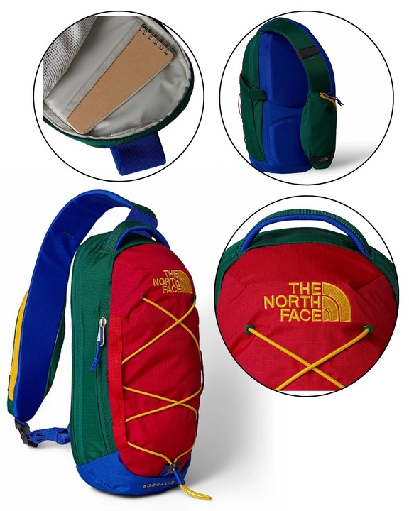 Plecak The North Face Borealis Sling na telefon i tablet regulowane 6L