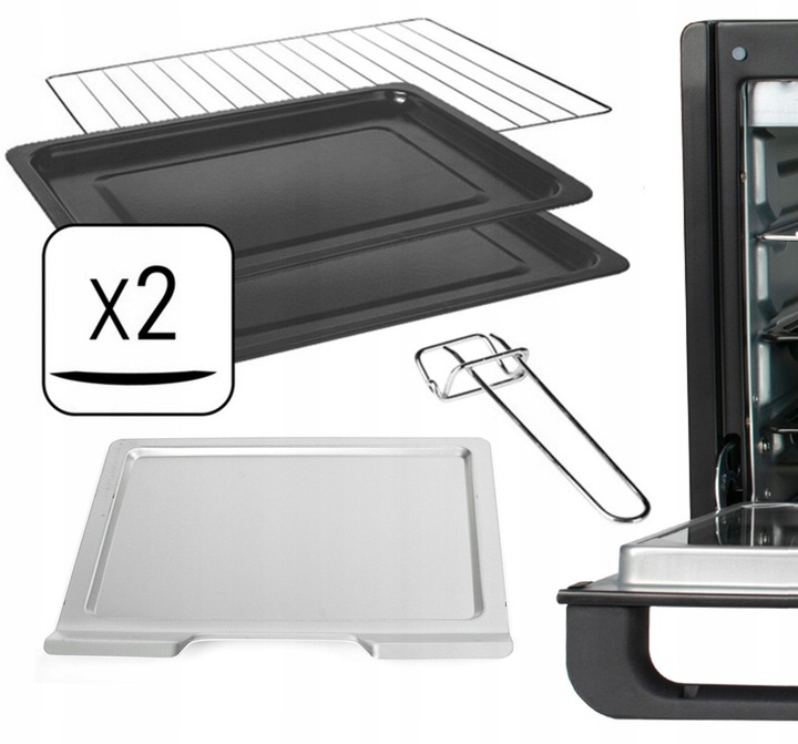 PIEKARNIK ELEKTRYCZNY 19L TERMOOBIEG+GRILL