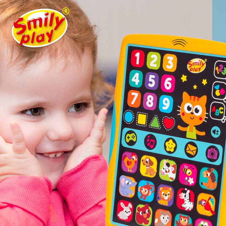 Smart Tablet Edukacyjny Interaktywny Zdobywam wiedzę z kotem Ignacym PL