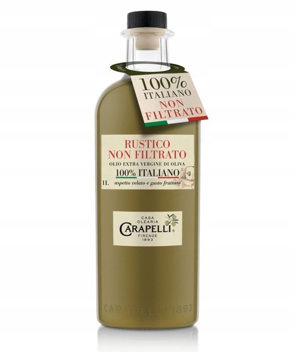 Oliwa z oliwek extra vergine Carapelli Firenze 1000 ml 1L Włoska Toskania