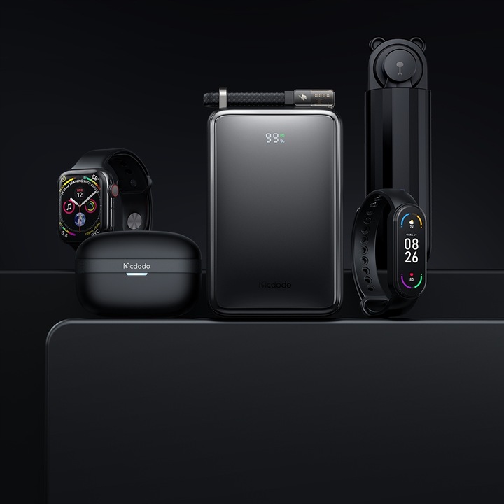 MCDODO POWERBANK 20000MAH Z WYŚWIETLACZEM 3X USB USB-C 67W + KABEL USB-C PD