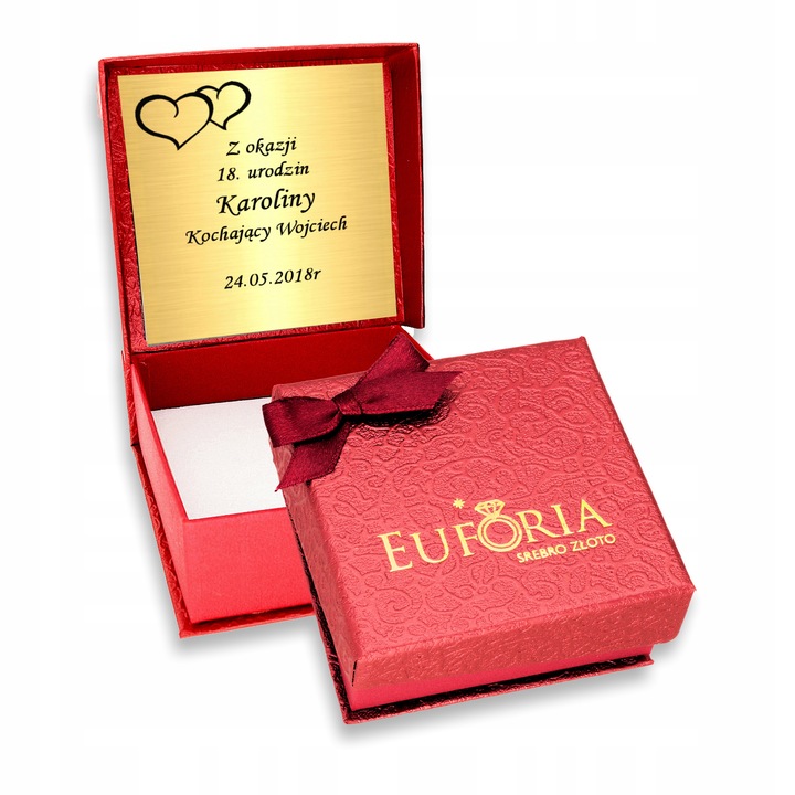 ZŁOTE KOLCZYKI 585 WISZĄCE KRZYŻYKI GRAWER