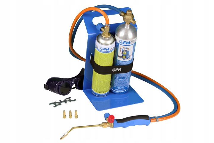 PALNIK ZESTAW do lutowania twardego PROPAN BUTAN TLEN FIX 3100 CFH KRAKÓW