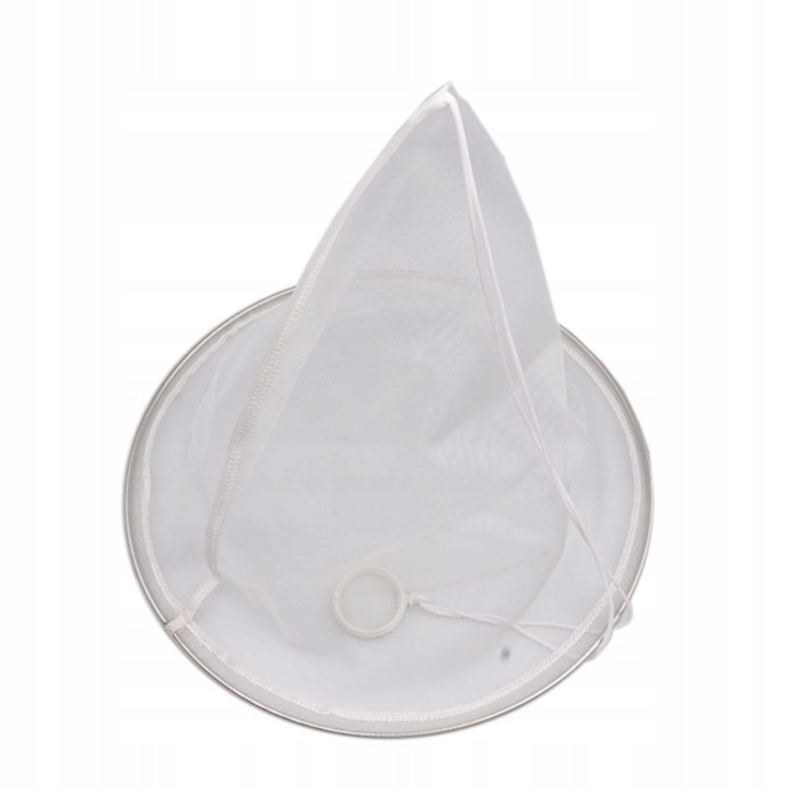 Sito do miodu, cedzidło stożkowe nylonowe FI - 33cm gęste