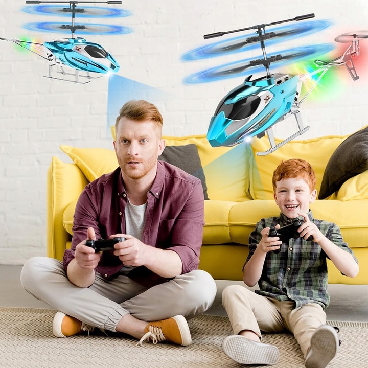 Helikopter Na Radio Z Ładowarką Zdalnie Sterowany Ładowanie Usb + Pilot