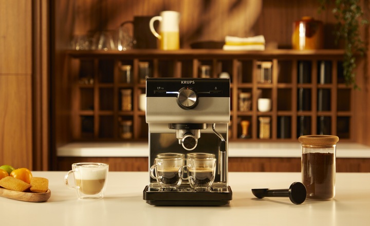 Ekspres kolbowy z dyszą spieniającą KRUPS Authentic+ C80 XP384G 15 bar