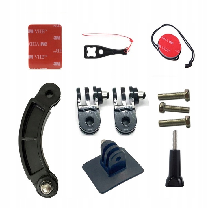 Mocowanie Adapter do Kasku Uchwyt na Kask do Kamer GoPro DJI SJCam Insta360