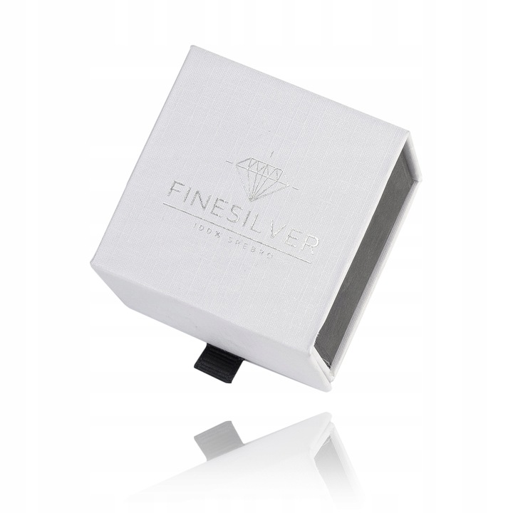 SREBRNY ŁAŃCUSZEK NASZYJNIK KRZYŻ KOMUNIA CHRZEST SREBRO 925