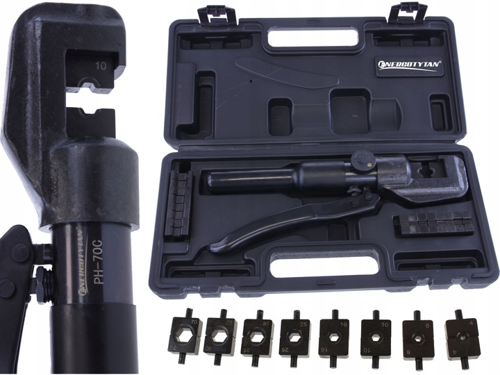 PRASKA HYDRAULICZNA ZACISKARKA DO KABLI 4-70 PH70C ENERGOTYTAN POLSKA