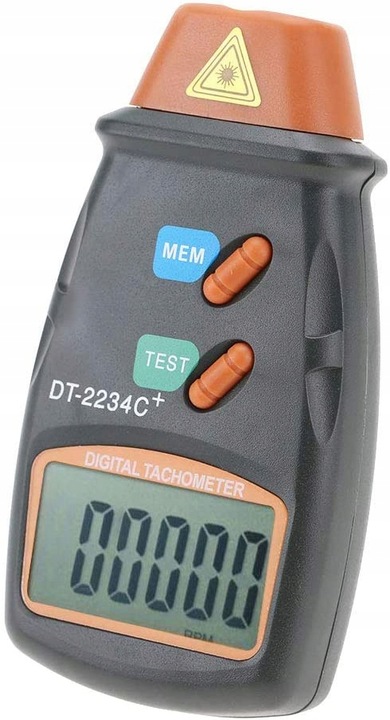 Tachometr laserowy miernik obrotów obrotomierz LCD