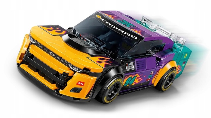 LEGO SPEED Champions 76935 NASCAR Next Gen Chevrolet Camaro ZL1 torba
