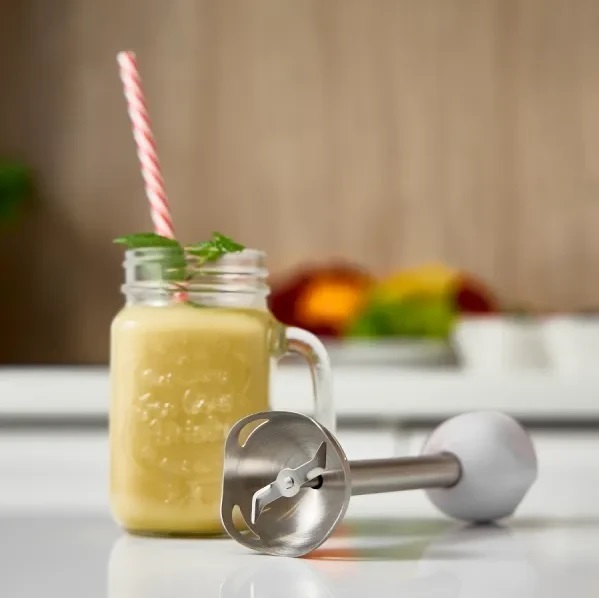 Blender ręczny MPM MBL-35 1200 W Regulacja prędkości Funkcja Turbo Biały