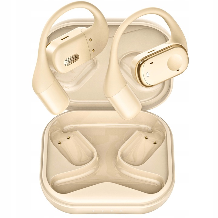 SŁUCHAWKI bezprzewodowe ZAUSZNE TWS Y30 z ENC IDEALNE do biegania i Rozmów