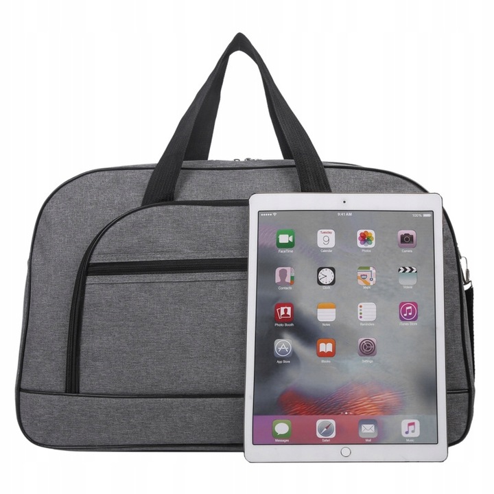 Torba Podróżna czarny 61x21x39cm