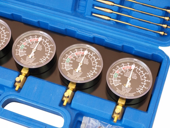 WAKUOMETR DO SYNCHRONIZACJI GAŹNIKÓW – MAX ZESTAW WSKAŹNIKÓW - WAKUOMETRÓW