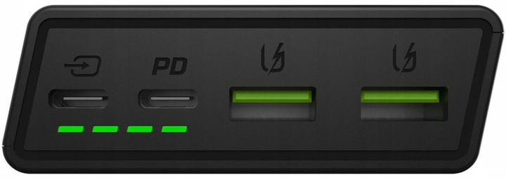 POWERBANK DUŻA POJEMNOŚĆ 20000 mAh 2XUSB USB-C ULTRA CHARGE NA 2 URZĄDZENIA