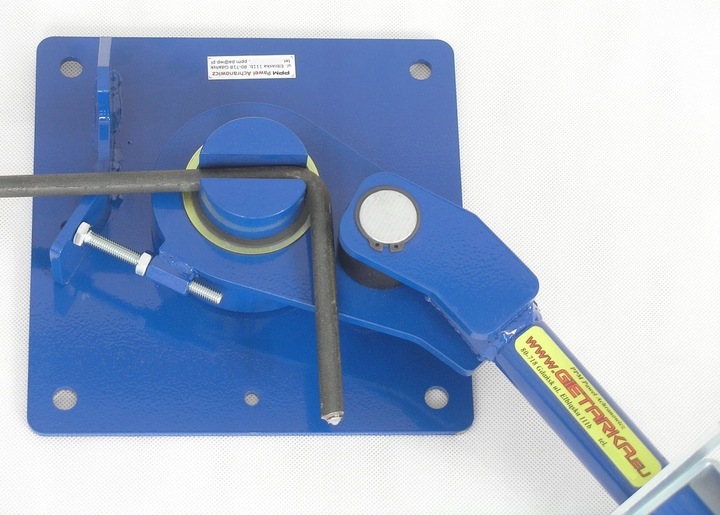 Giętarka HARTOWANA z ŁOŻYSKIEM do prętów drutu zbrojenia 6-18