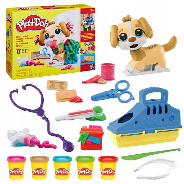 Play-Doh ciastolina zestaw Wizyta u Weterynarza Hasbro F3639