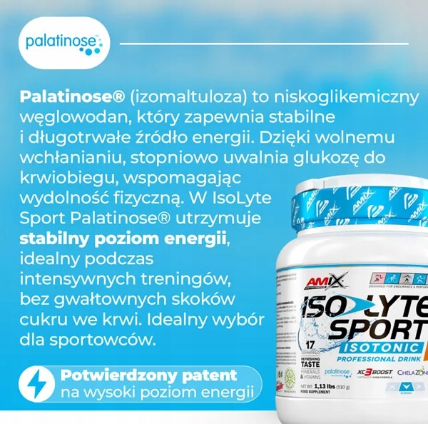 IZOTONIK W PROSZKU DLA BIEGACZY KOLARZY Najlepszy w 2024r. Amix IsoLyte