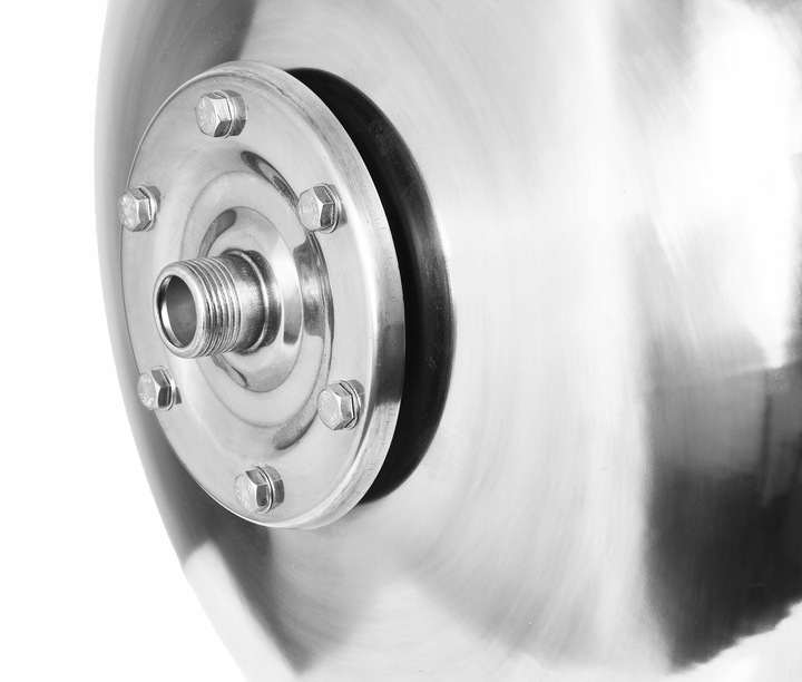 ZBIORNIK INOX HYDROFOROWY 50L PRZEPONOWY POMPY DO WODY HYDROFOR BANIAK STAL