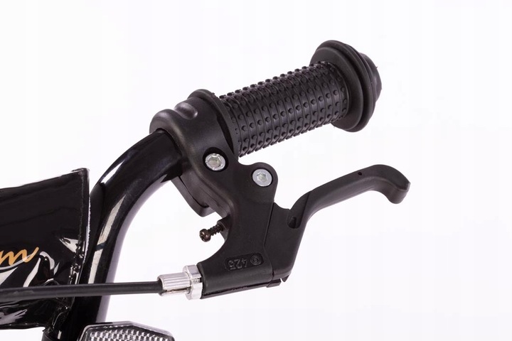 rower rowerek TOMABIKE 14 cali koszyk 2x V-BREAK prowadnik