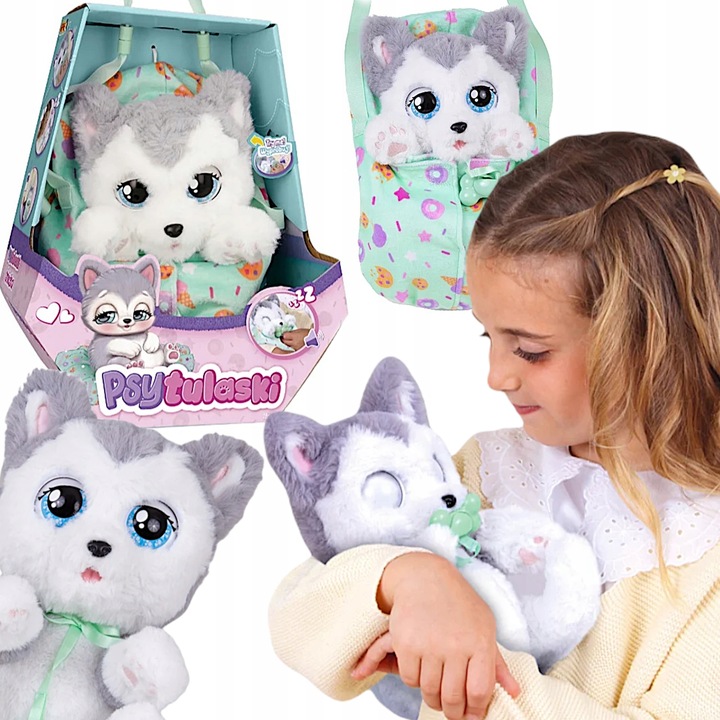 INTERAKTYWNY PIESEK PIES PRZYTULANKA PSYTULASKI W TOREBECZCE EPEE HUSKY