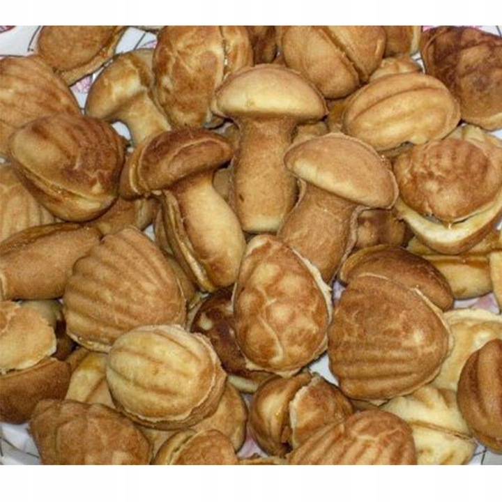 FORMA OPIEKACZ DO PIECZENIA CIASTEK W RÓŻNYCH KSZTAŁTACH MIX orzeszków #73