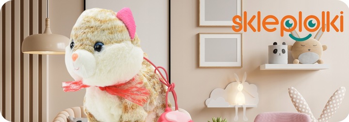 KOTEK INTERAKTYWNY NA SMYCZY MIAUCZY CHODZI GRA DLA DZIECKA NA PREZENT