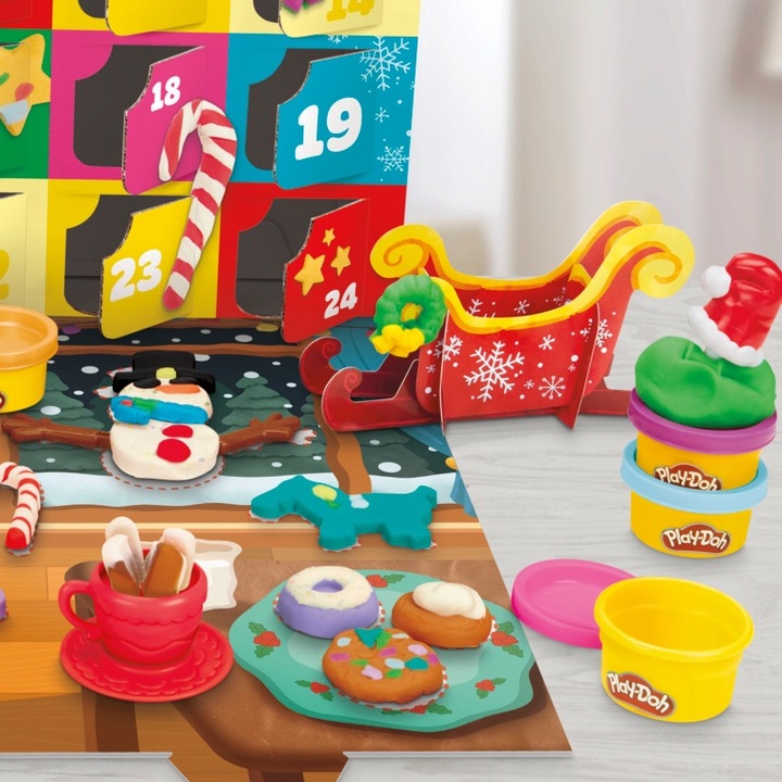 Play-Doh Ciastolina Kalendarz Adwentowy Świąteczny akcesoria Hasbro G0501