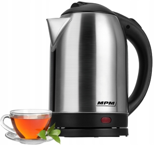 Czajnik elektryczny INOX stal nierdzewna 1,7l 1800W obrotowa podstawa