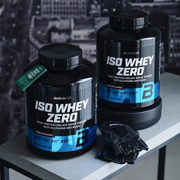BIOTECH ISO WHEY ZERO 2270g + ISO WHEY ZERO 500g IZOLAT BIAŁKO SERWATKA