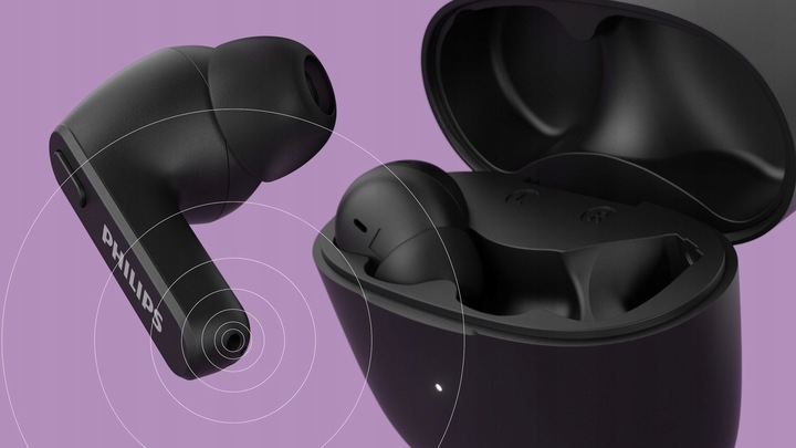 Philips Słuchawki bezprzewodowe TAT2206 czarne