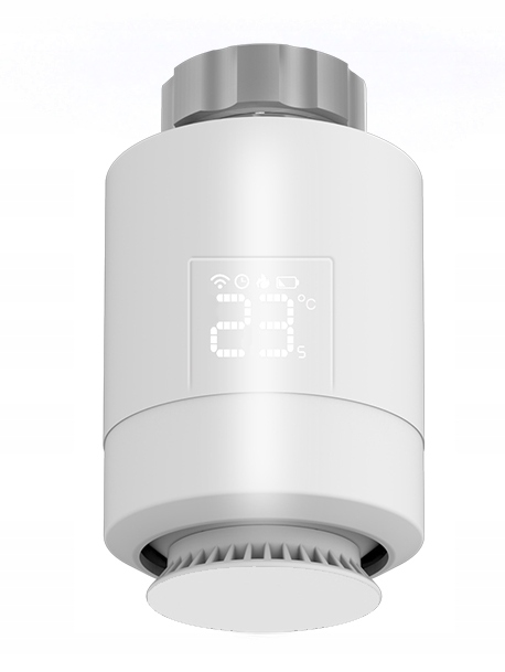 4x Głowica RTX Termostat + Bramka Zigbee WiFi Tuya SET