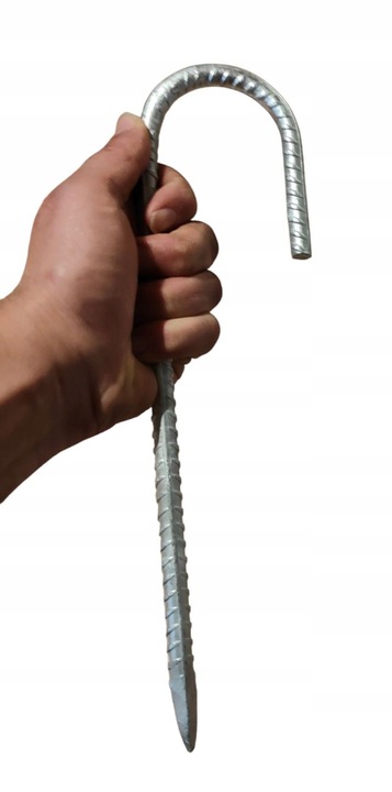 OGROMNE STALOWE KOTWY SZPILKI Paliki gruntowe DO NAMIOTÓW TRAMPOLINY 376