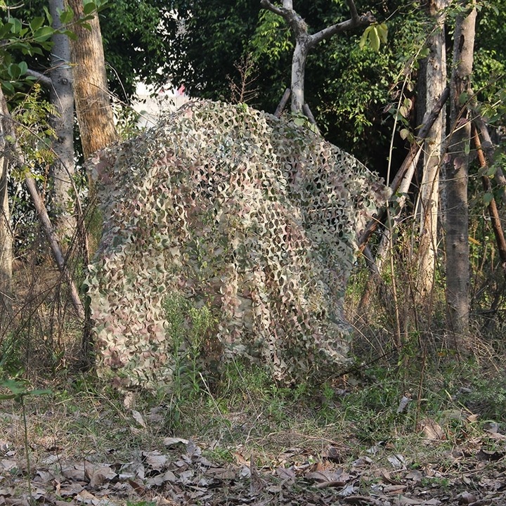 Siatka Maskująca Wojskowa Ogrodowa 2x3 Kamuflaż