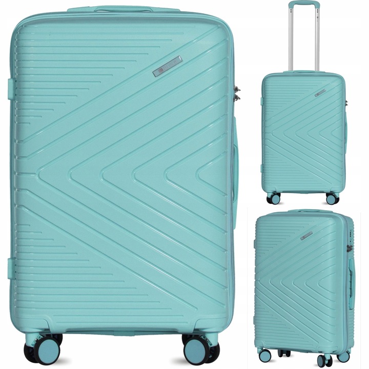 WALIZKA PP BLOOM XXL " 28 " DUŻA 97L NA KÓŁKACH TWARDA MOCNA