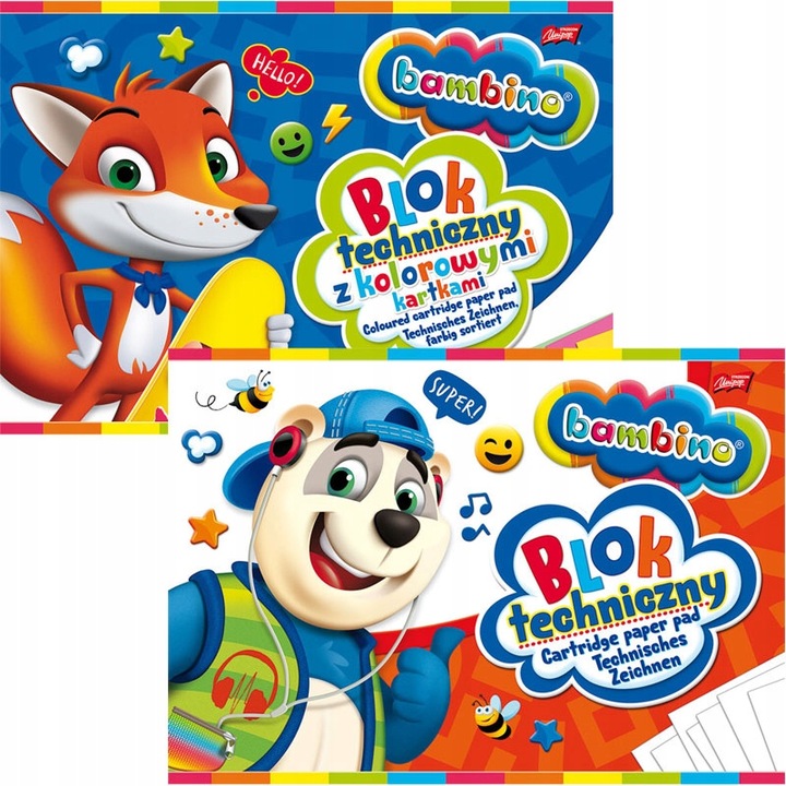 BAMBINO WYPRAWKA DO PRZEDSZKOLA SZKOLNA 1 KLASY