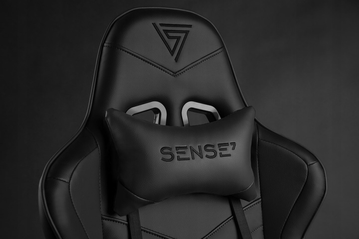 Fotel Gamingowy Biurowy Ekoskóra Regulowany Sense7
